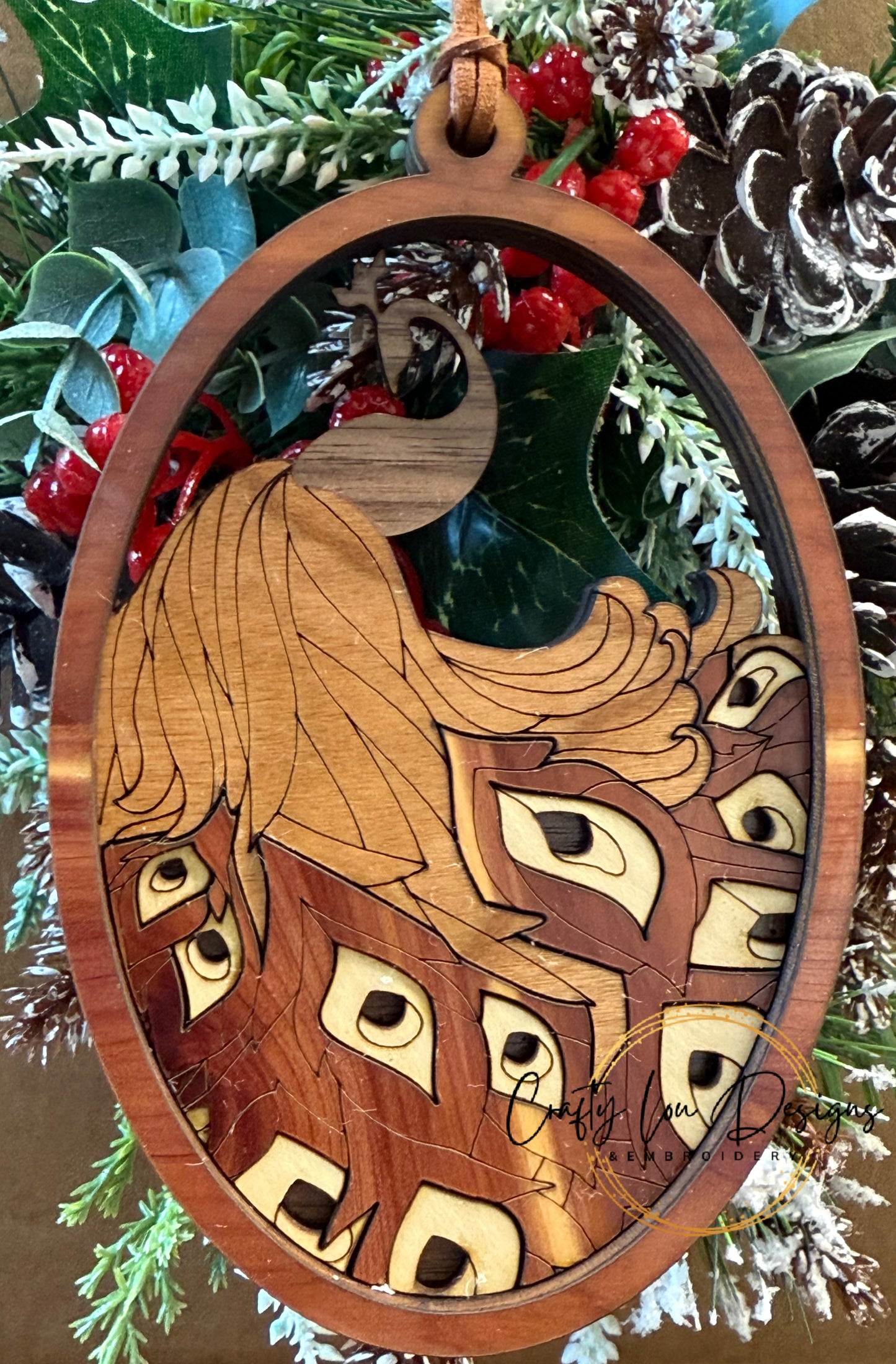 Multi Wood Ornaments