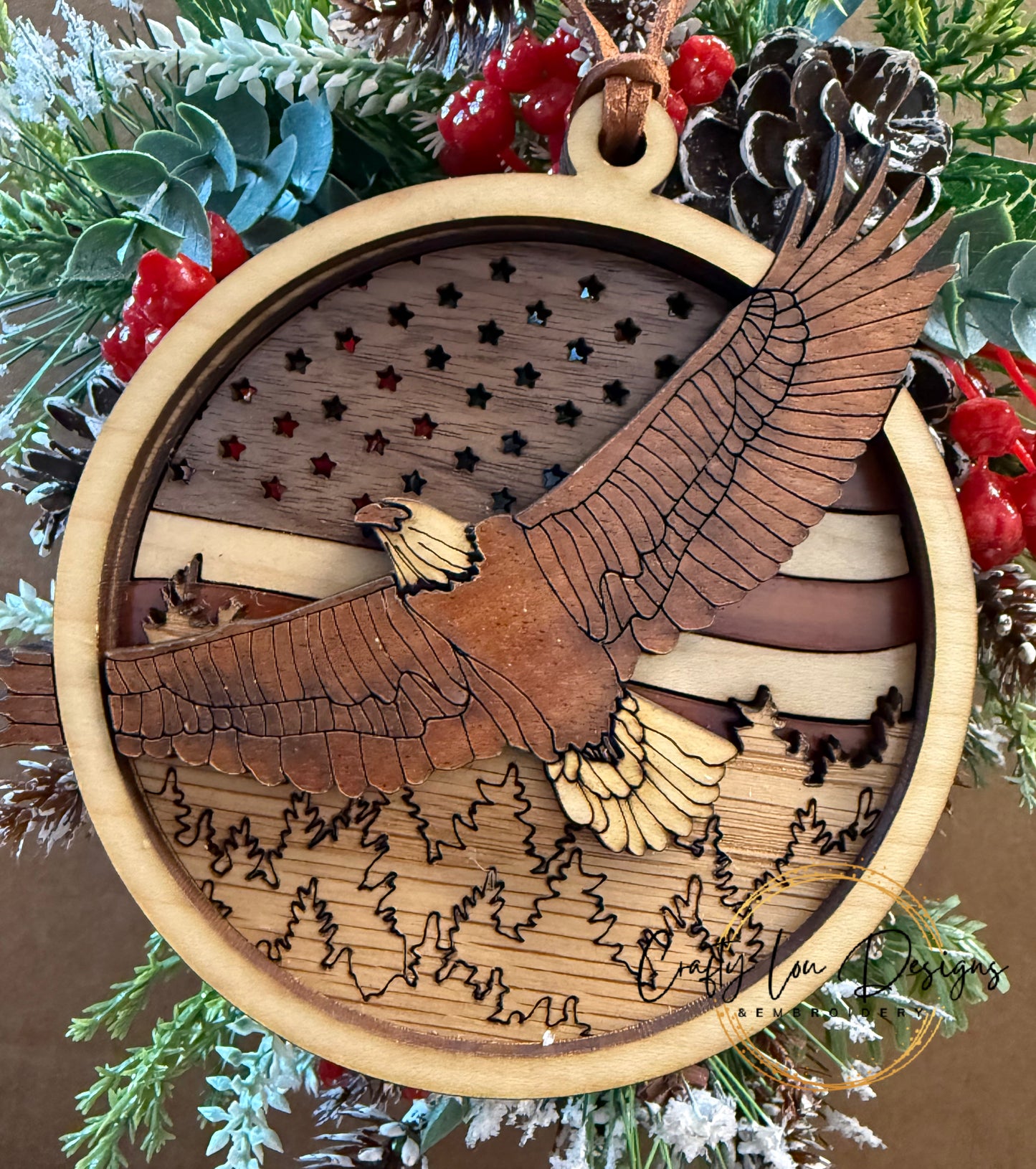 Multi Wood Ornaments