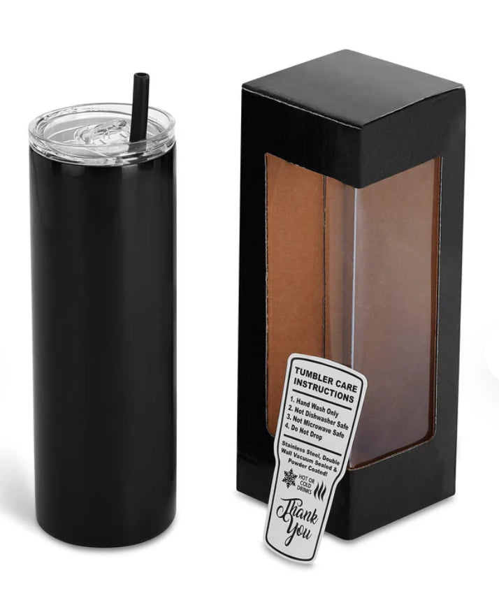 20 Ounce Skinny Custom Tumbler