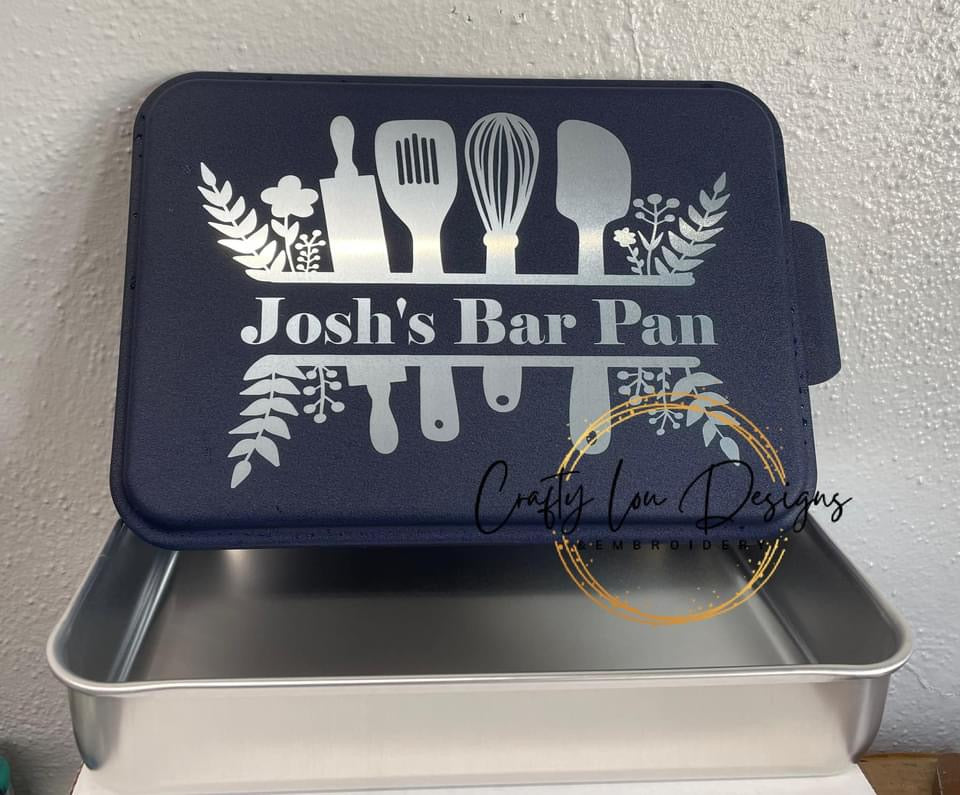 Junior Class - Kitchen Utensils Custom Cake Pan - Randolph Post Prom Fundraiser